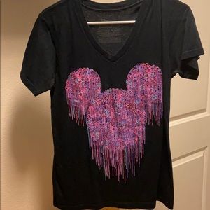 Black Disney tee